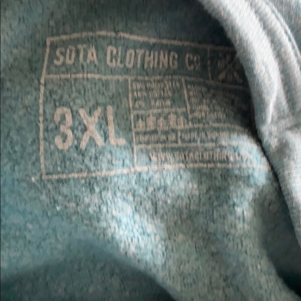 Women's Blue Sweatshirt - Picture 5 of 6